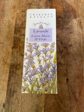 Crabtree & Evelyn Lavender Hand & Body Lotion - Purple, White, Green